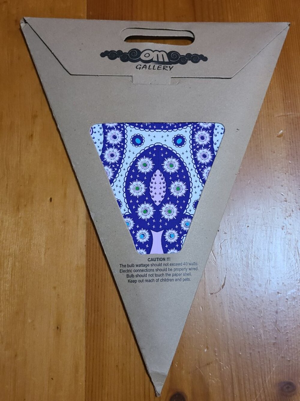Om Gallery Paper Hanging Star Lantern Star Light Princess SL232 NEW